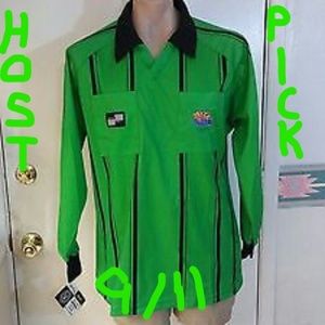 HOST PICK Lot of 6 SOCCER REFEREE JERSEYS.